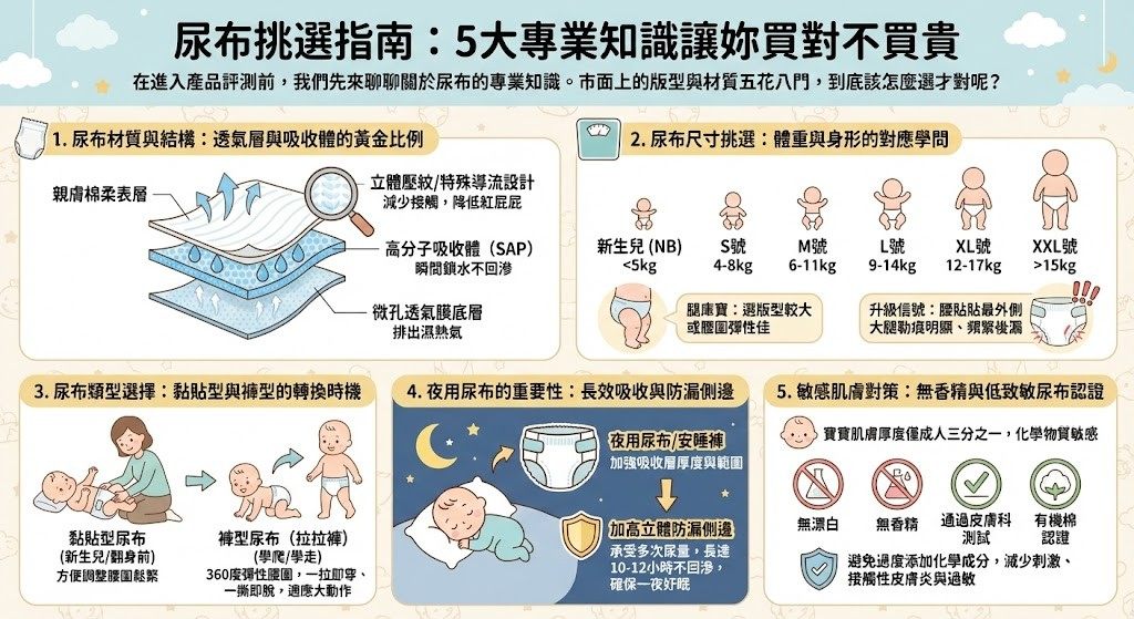 尿布挑選指南