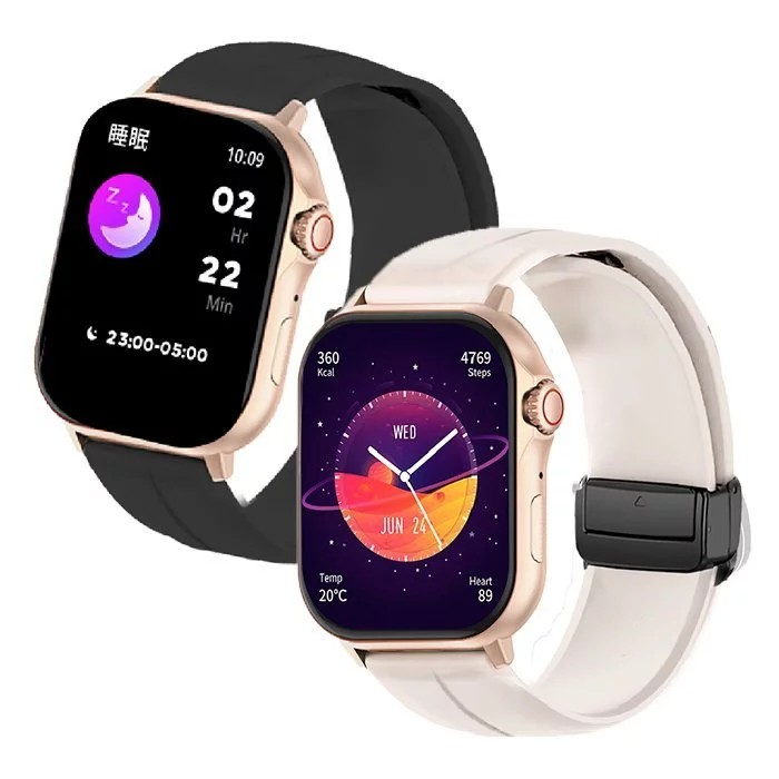 人因科技 ERGOLINK 2.13吋GPS定位心率血氧藍牙通話腕錶