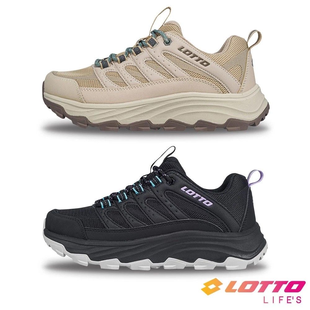 【LOTTO】寬楦 CT330 防潑水女款登山鞋