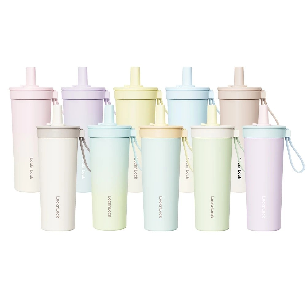 樂扣樂扣 嚼對FUN飲不鏽鋼吸管杯