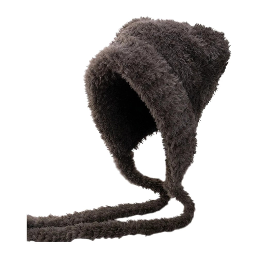 ZOII 佐壹｜軟Ｑ大熊保暖毛絨護耳帽