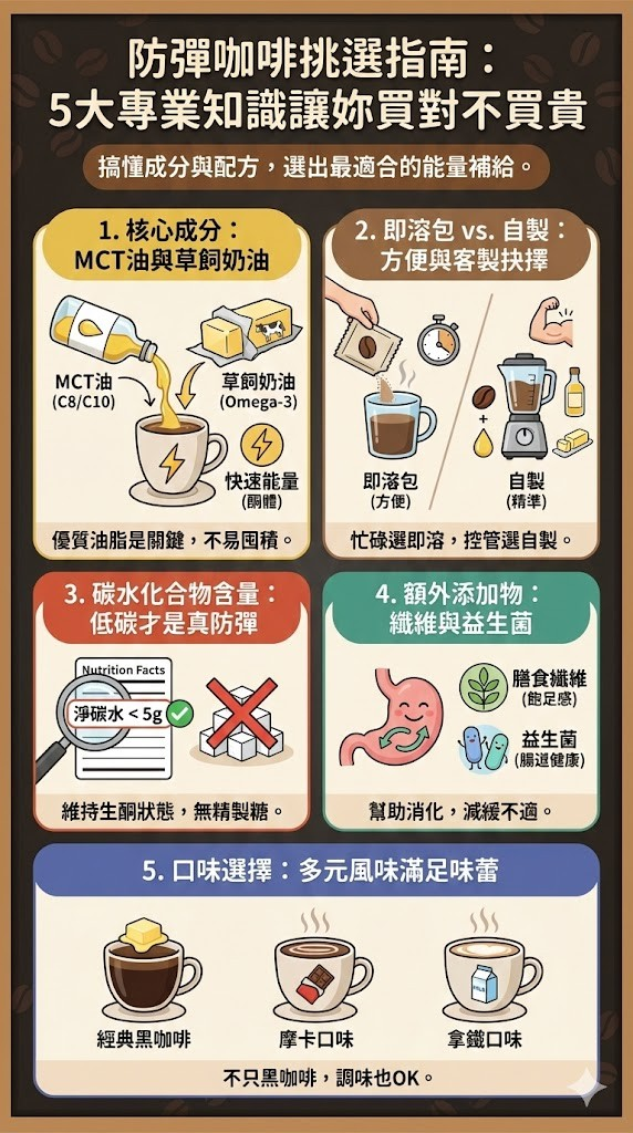 防彈咖啡挑選指南