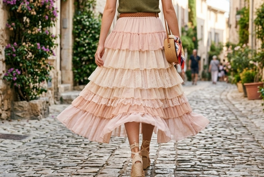 蛋糕裙要怎麼穿