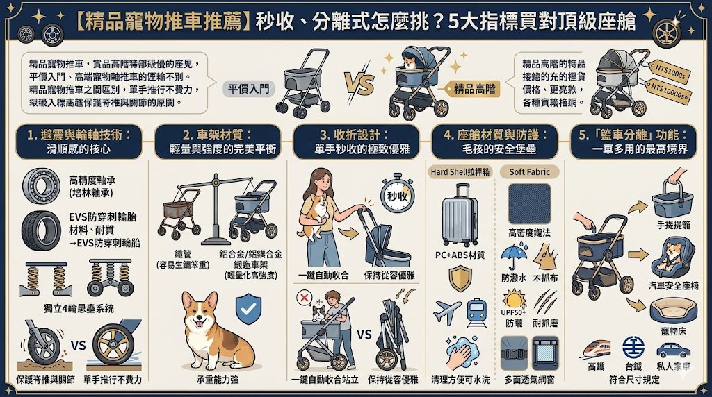 精品寵物推車推薦